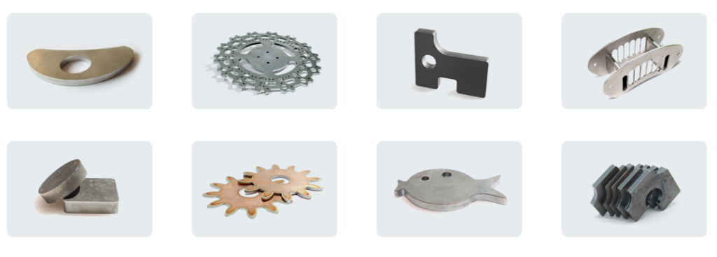 sample of sheet fiber laser cutting machine