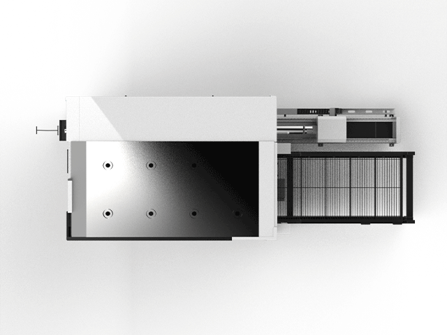 Fully Enclosed Plate And Tube Fiber Laser Cutting Machine with Exchange Table