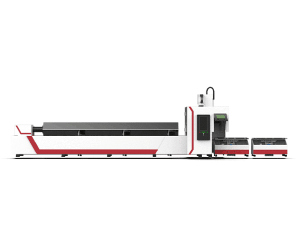 Bevel two-chuck fiber laser tube cutting machine