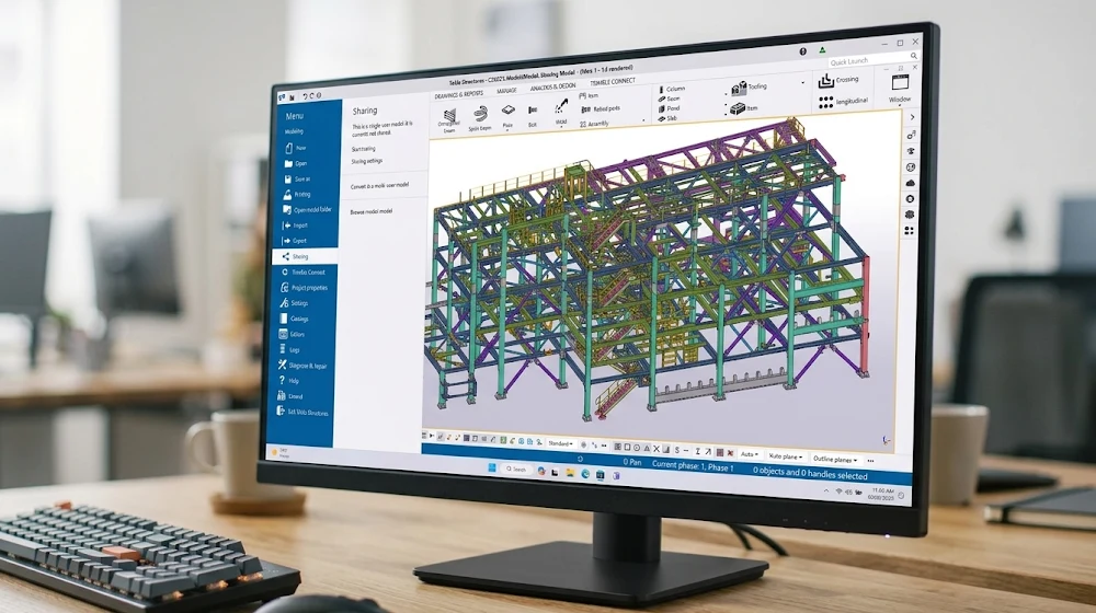 tekla structures user interface