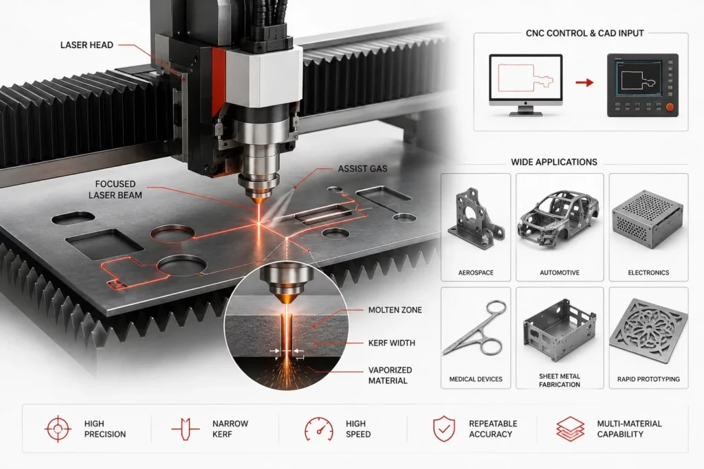 CAD drawing on screen beside an outsourcing quote